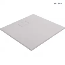 Brodzik z konglomeratu Oltens Bergytan 80x80cm - kwadratowy, RockSurface, kaszmir 17100900